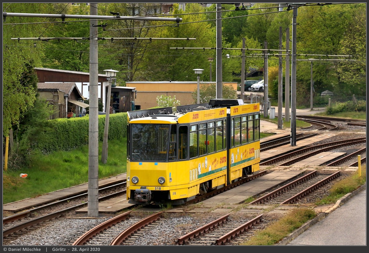 Görlitz, Tatra KT4DC Br. 318