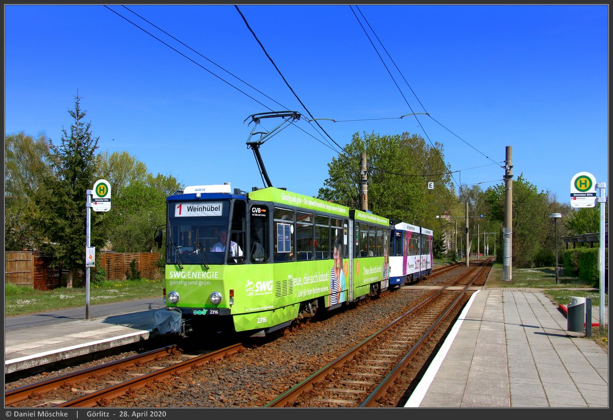 Görlitz, Tatra KT4DC # 2316