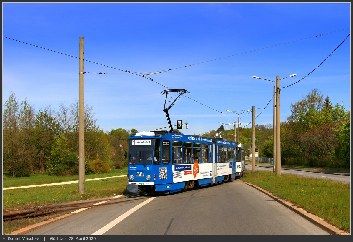 Гёрлиц, Tatra KT4DC № 2305
