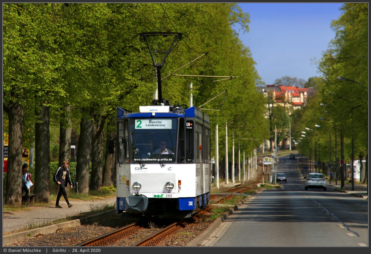 Görlitz, Tatra KT4DC Nr. 2302
