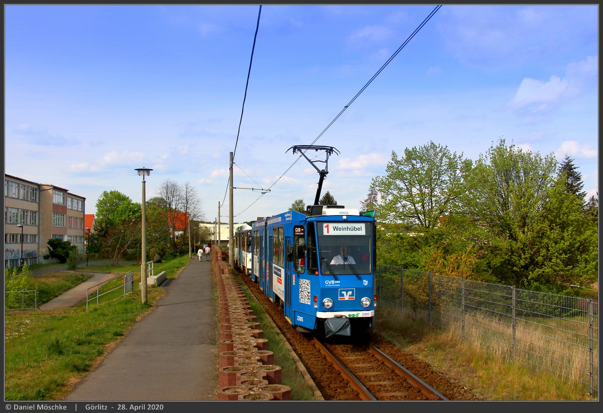 Görlitz, Tatra KT4DC N°. 2305