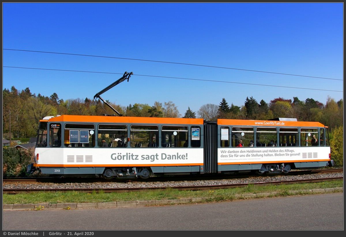 Гёрлиц, Tatra KT4DC № 2313