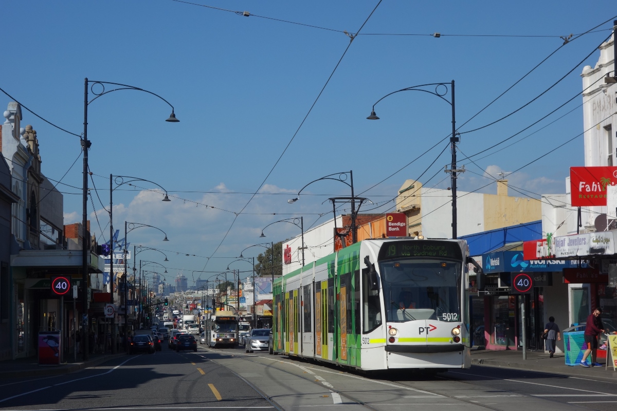 Мельбурн, Siemens Combino D2 Class № 5012