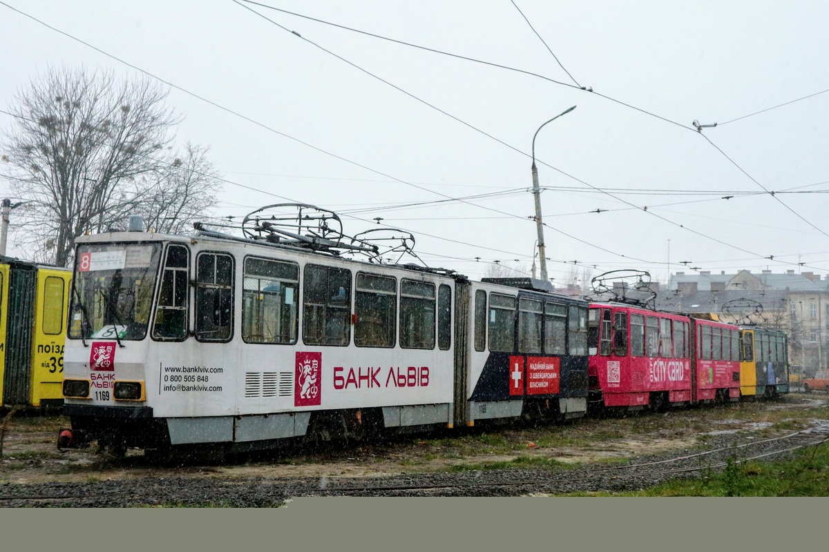 Львов, Tatra KT4D № 1169