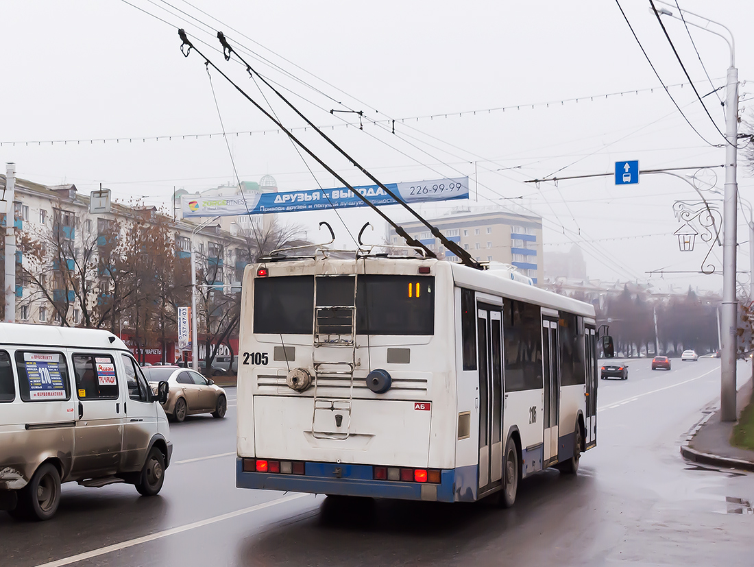 Уфа, НефАЗ-БТЗ 52765А № 2105