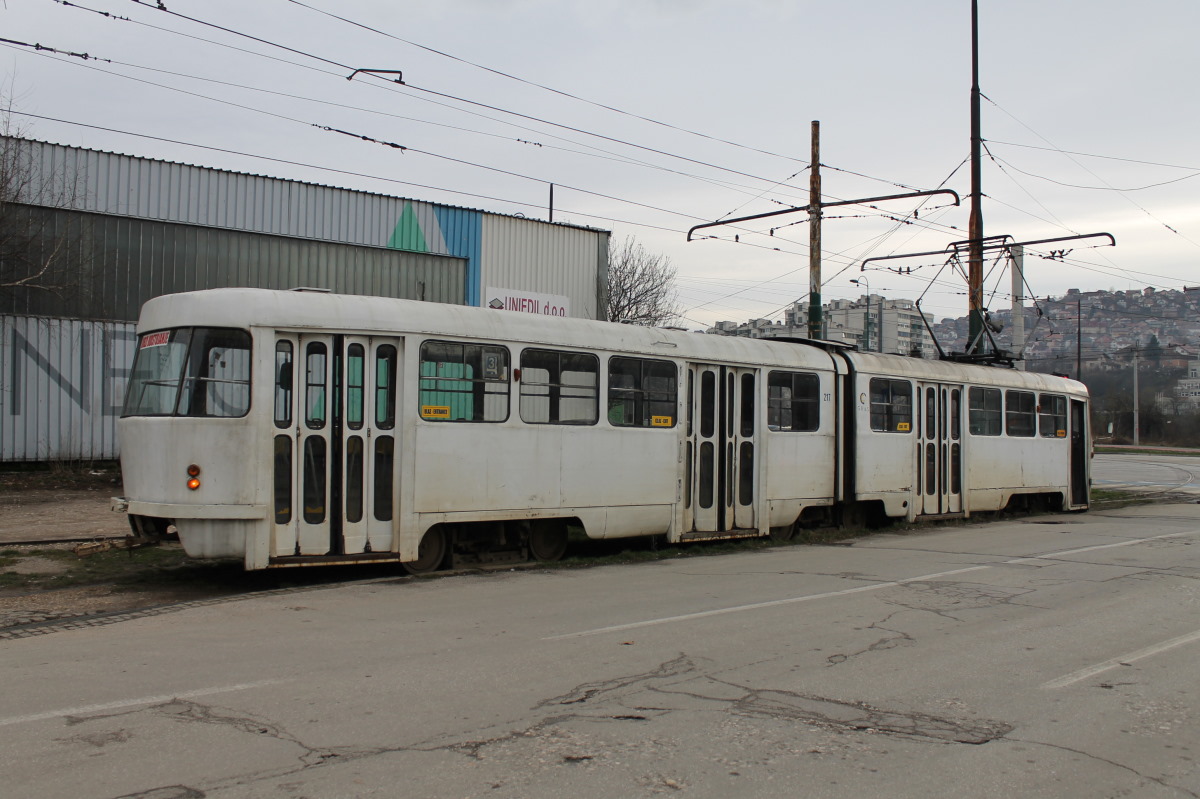 Сараево, Tatra K2YU № 217