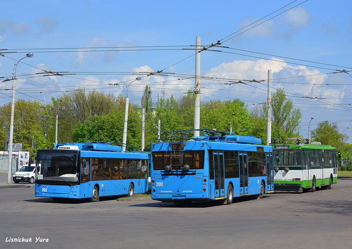 Ровно, Дніпро Т203 № 202; Ровно, Дніпро Т203 № 200