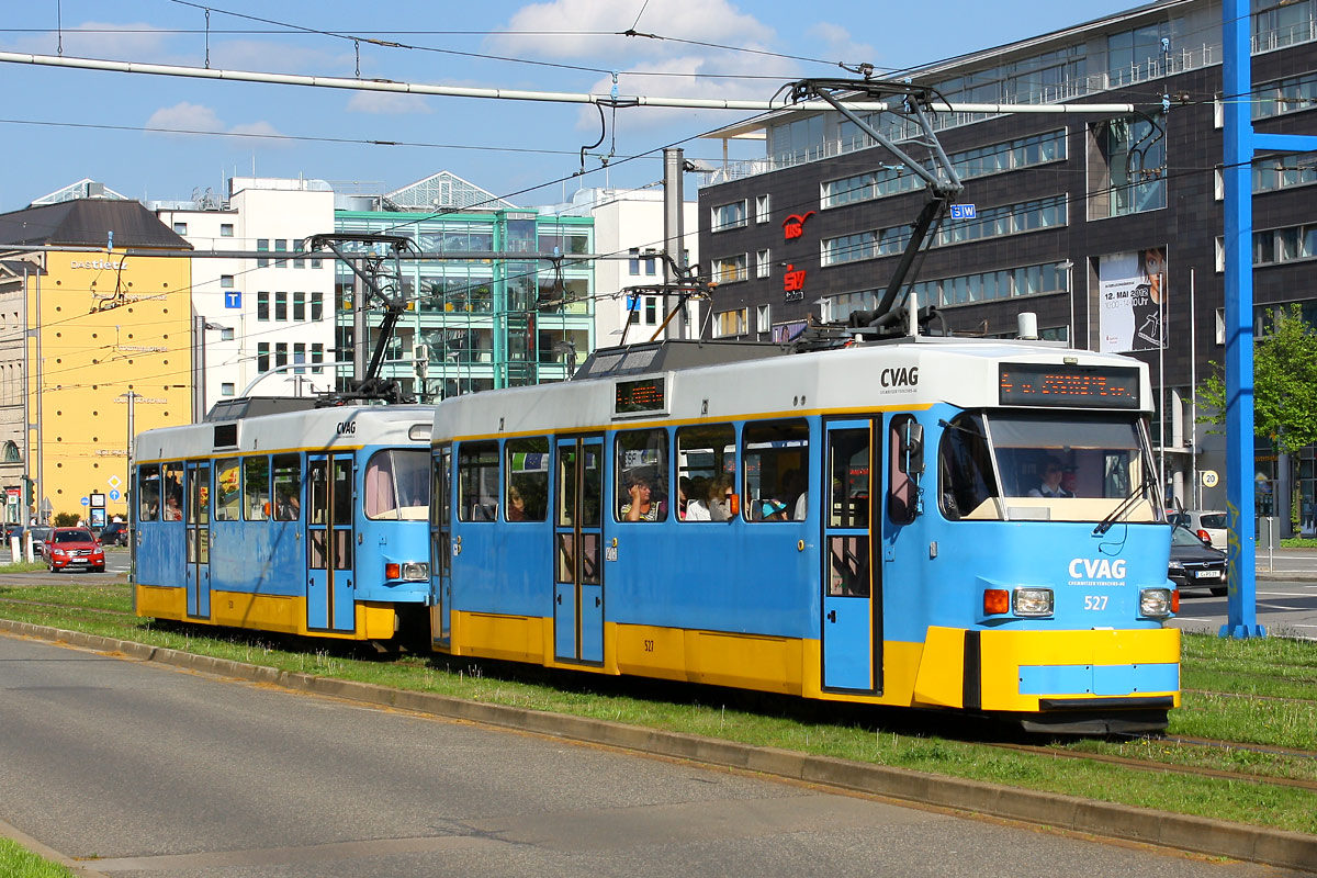 Хемниц, Tatra T3DM № 527