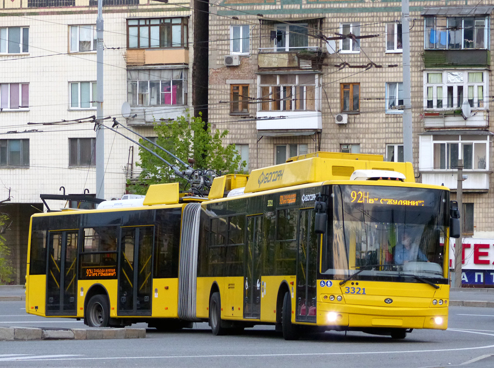 Киев, Богдан Т90117 № 3321
