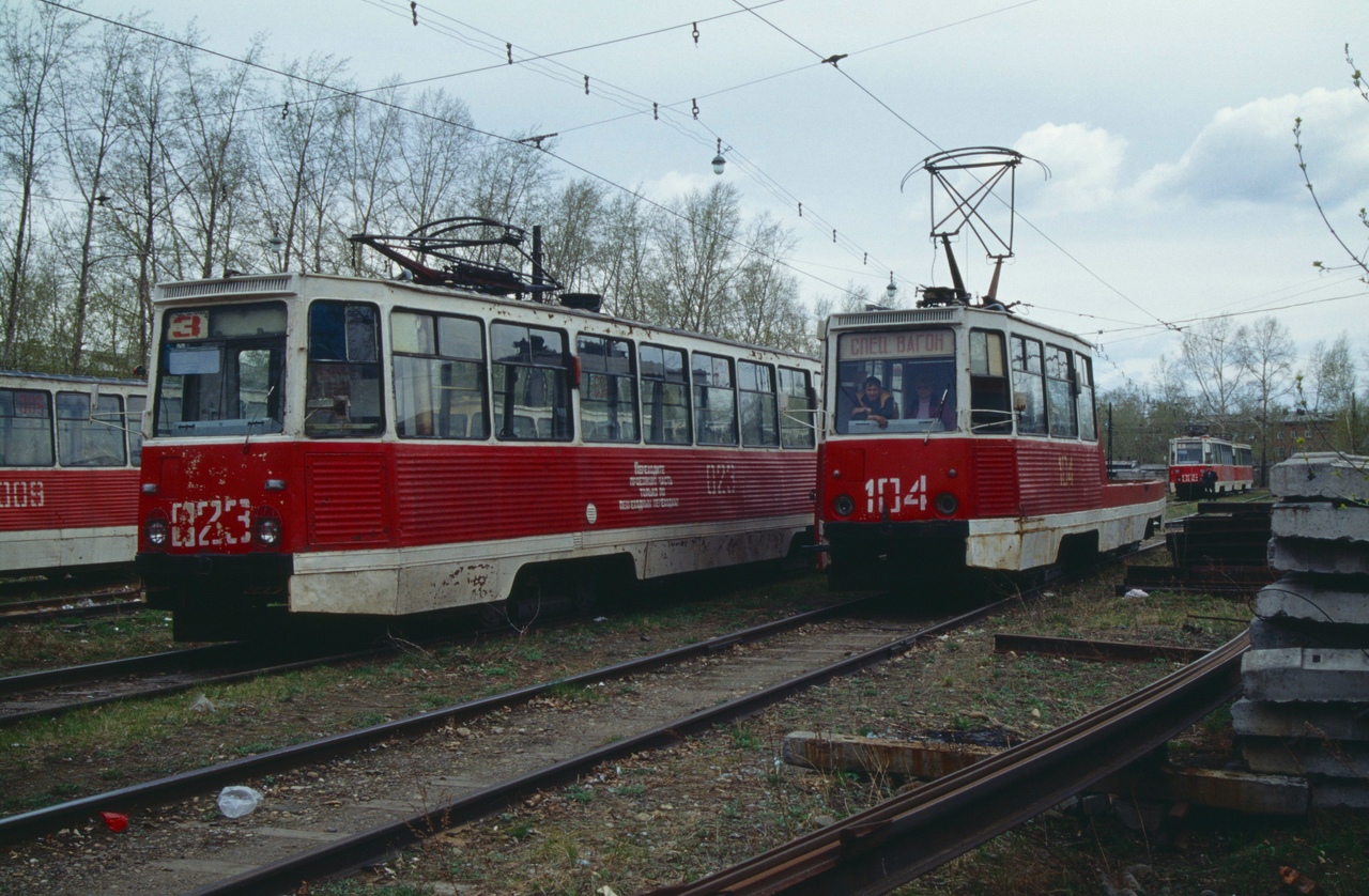 Усольє-Сибірське, 71-605 (КТМ-5М3) № 023; Усольє-Сибірське, 71-605 (КТМ-5М3) № 104