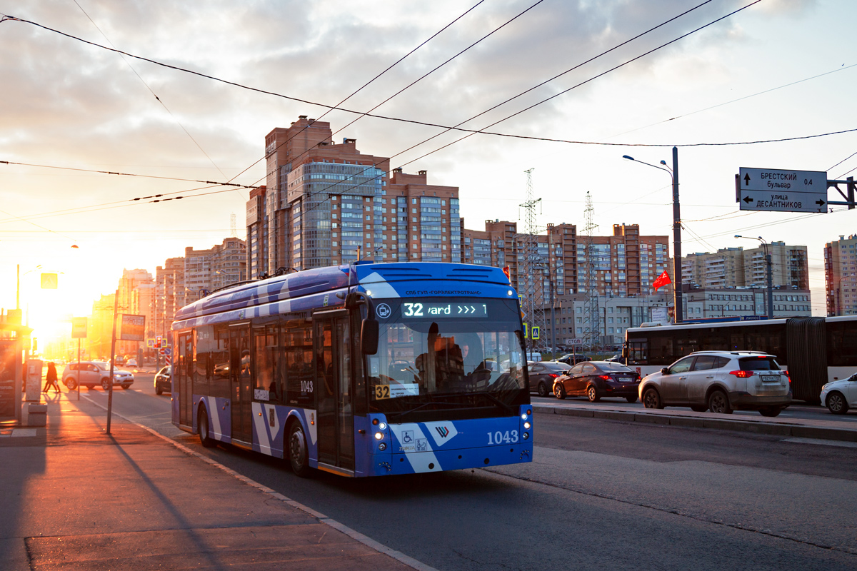 Saint-Petersburg, Trolza-5265.08 “Megapolis” Br. 1043 Saint-Petersburg, Trolza-5265.08 “Megapolis” Br. 1043