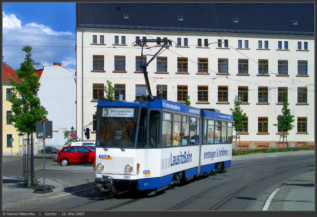 Гёрлиц, Tatra KT4DC № 301