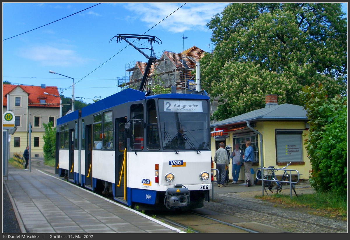 Гёрлиц, Tatra KT4DC № 306