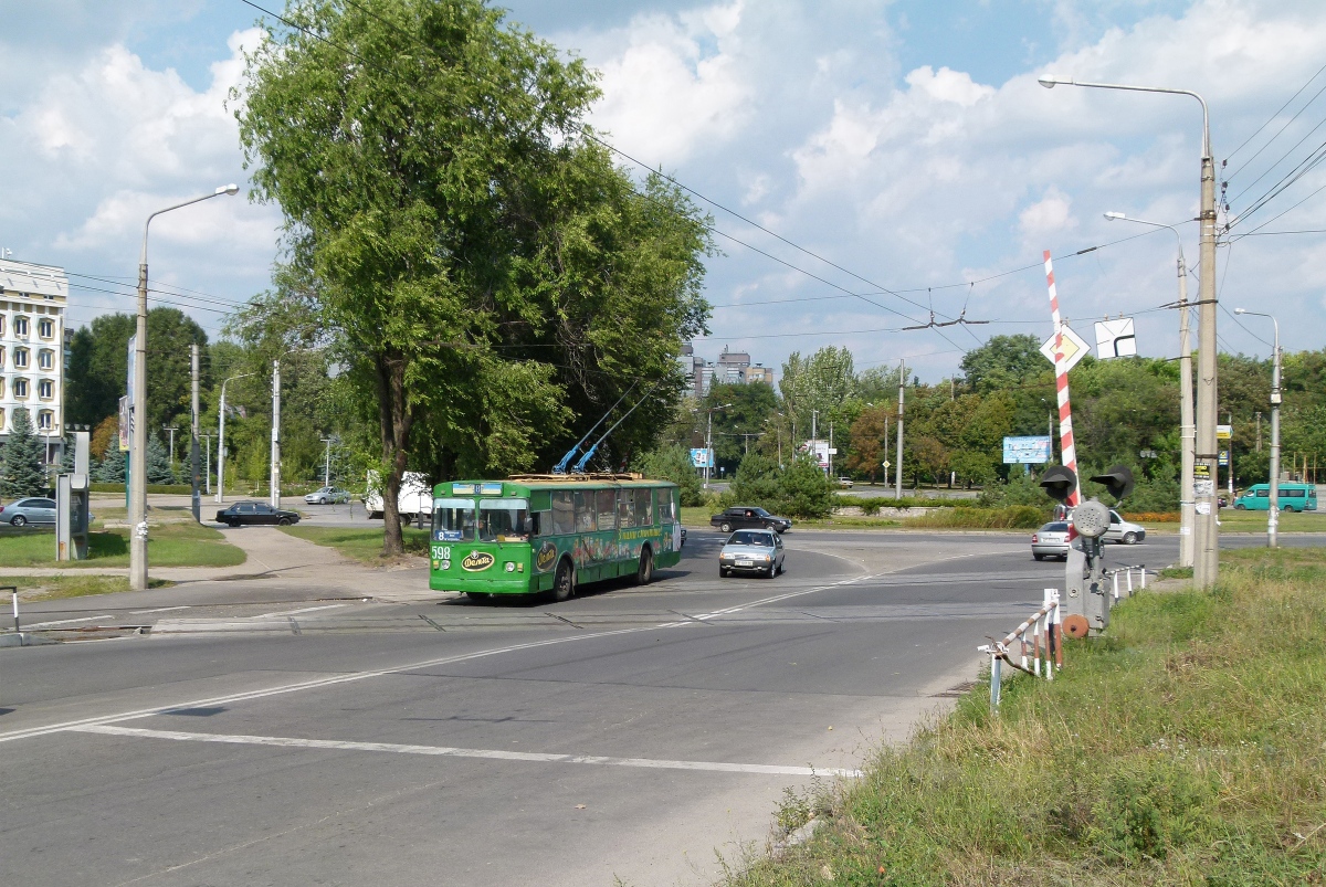 Запорожье, ЗиУ-682В-012 [В0А] № 598; Запорожье — Троллейбусные линии