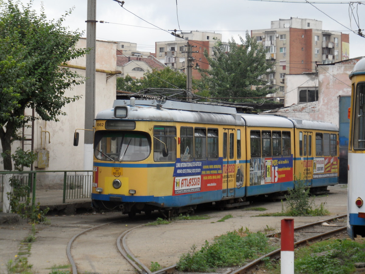 Арад, Duewag GT8 № 1862
