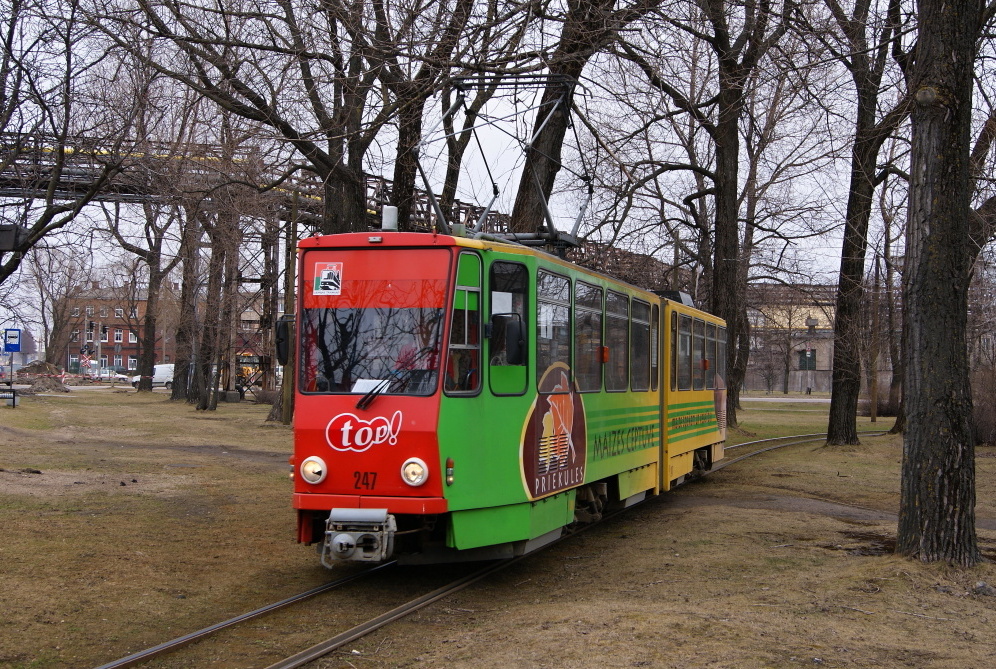 Лиепая, Tatra KT4D № 247
