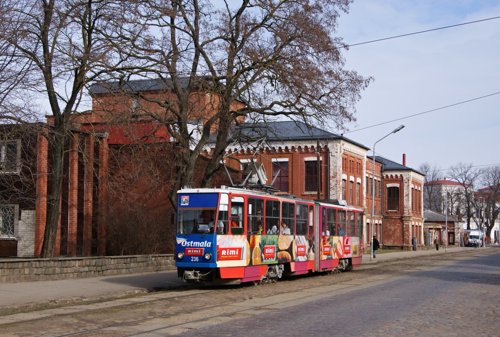 Лиепая, Tatra KT4D № 236