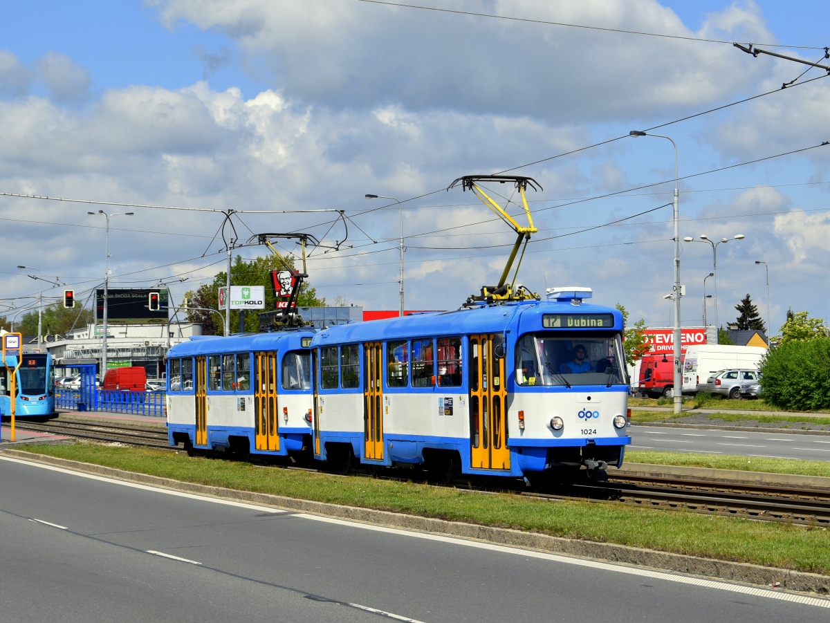 Острава, Tatra T3R.P № 1024; Острава, Tatra T3R.P № 944
