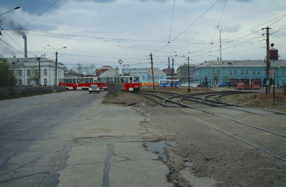 Usole Syberyjskie, 71-605 (KTM-5M3) Nr 030; Usole Syberyjskie, 71-605 (KTM-5M3) Nr 031; Usole Syberyjskie — Tramway Lines and Infrastructure