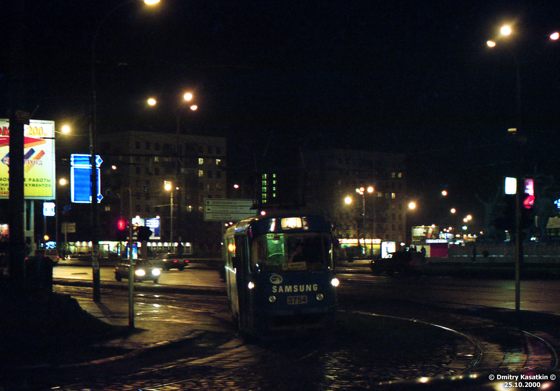 Москва, Tatra T3SU № 3754