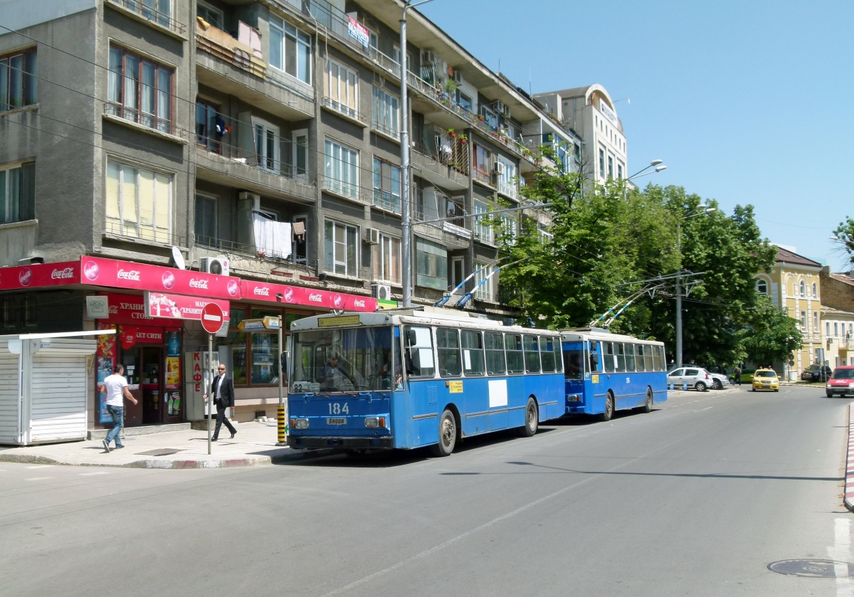 Várna, Škoda 14Tr06 — 184