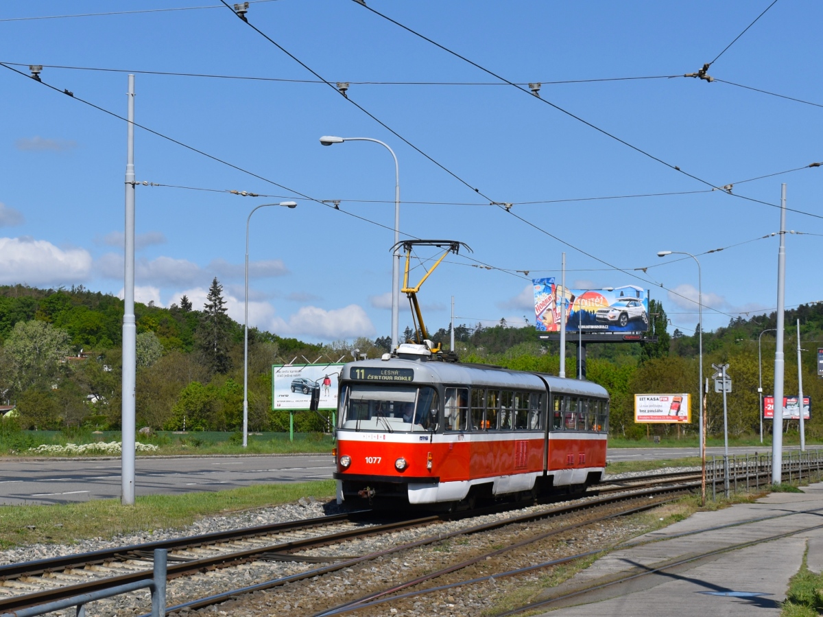 Брно, Tatra K2P № 1077
