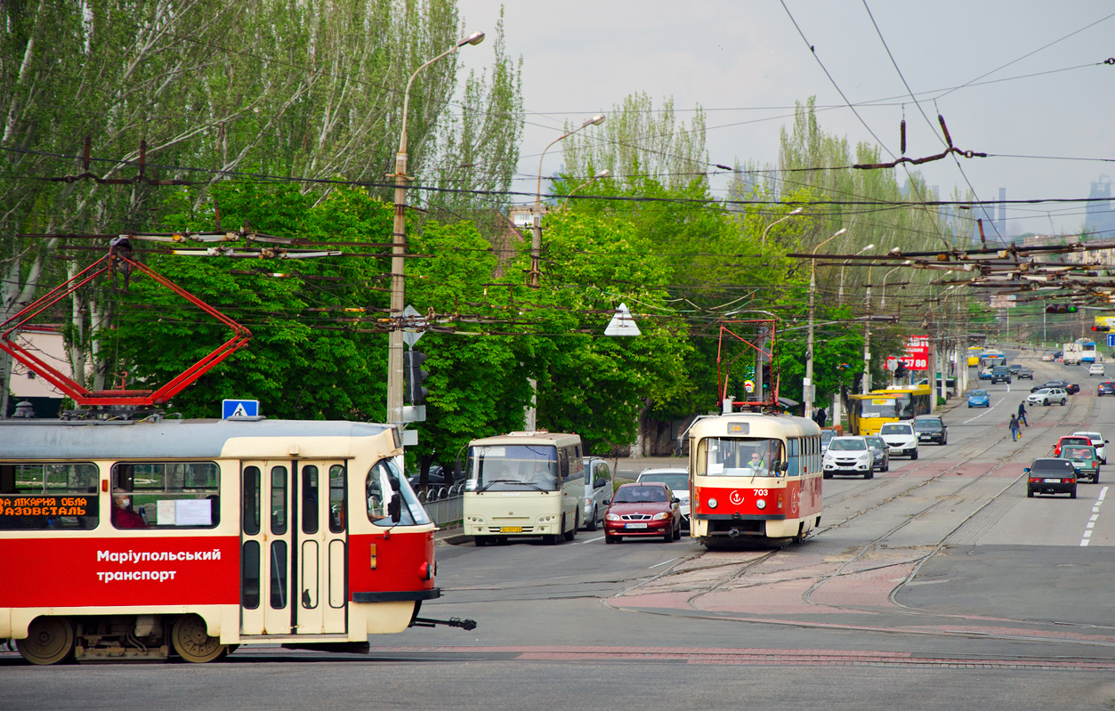 Мариуполь, Tatra T3SUCS № 703