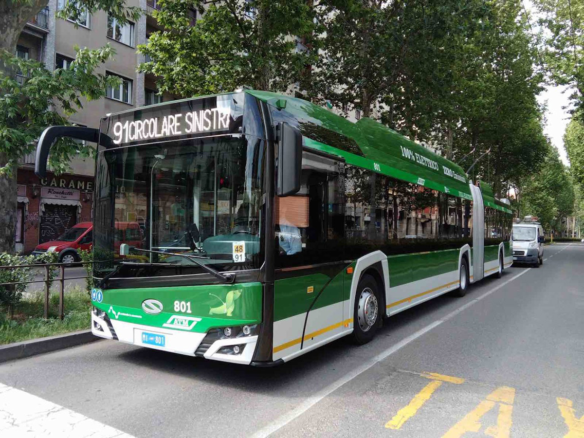 Милан, Solaris Trollino IV 18 Kiepe № 801