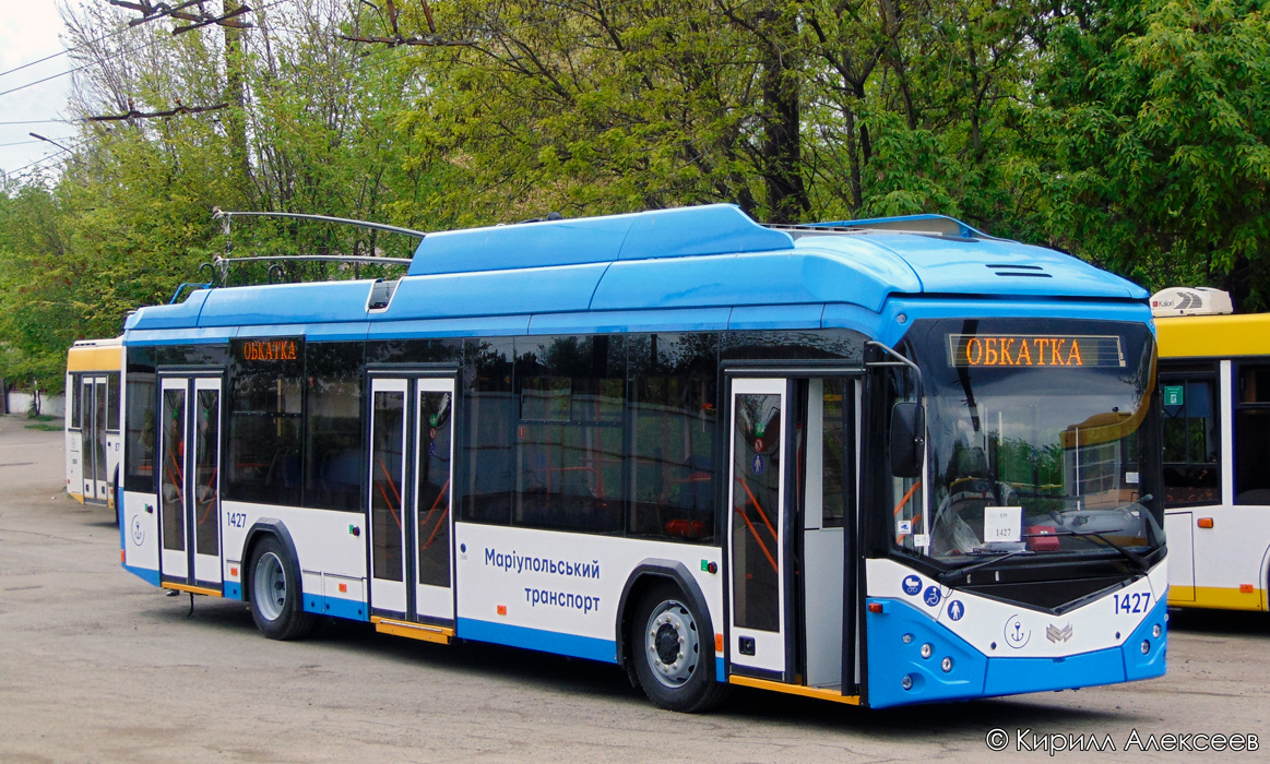 Мариуполь, АКСМ 321 (БКМ-Україна) № 1427; Мариуполь — Новые троллейбусы: АКСМ Украина