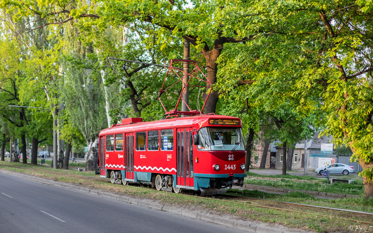 Dnipro, Tatra T4D-MT # 1443
