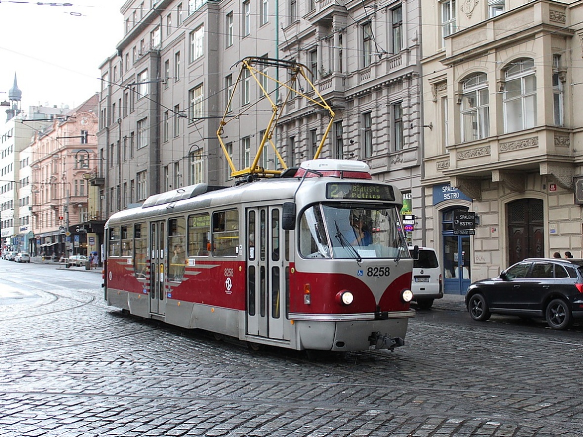 Prague, Tatra T3R.PLF № 8258