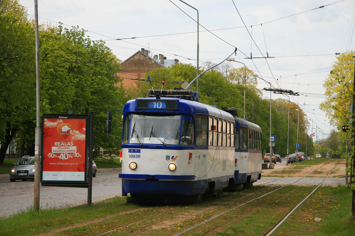 Рига, Tatra T3A № 30830