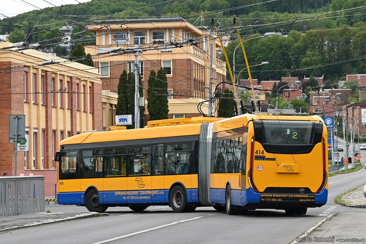 Злин, Škoda 35Tr IVECO № 414