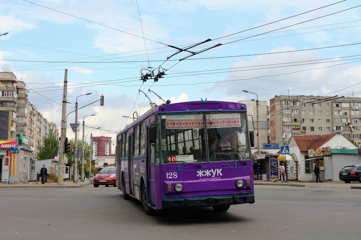 Ивано-Франковск, Škoda 14Tr02 № 128