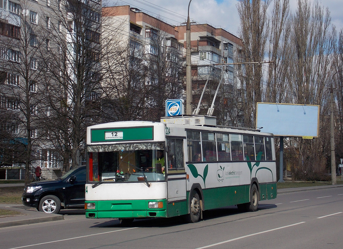 Луцк, MPK/Jelcz 120MT № 224 Луцк, MPK/Jelcz 120MT № 224