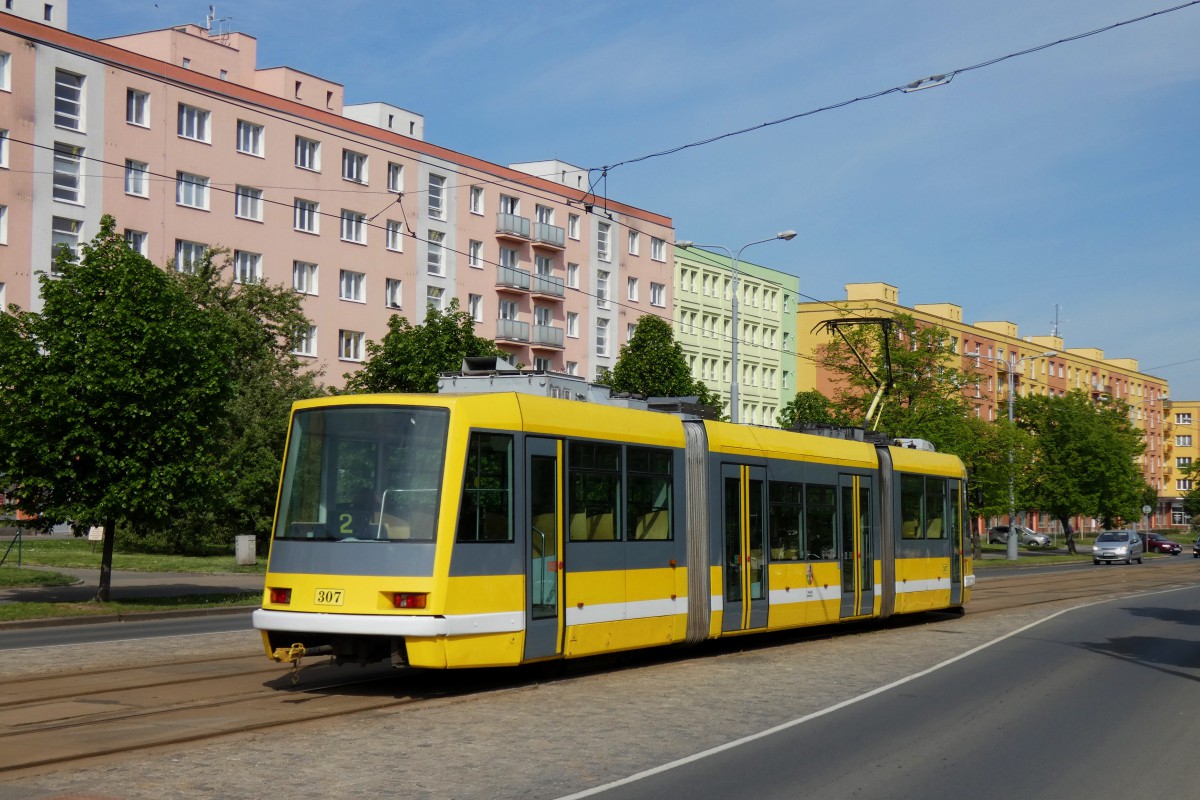 Пльзень, Škoda 03T3 Astra № 307