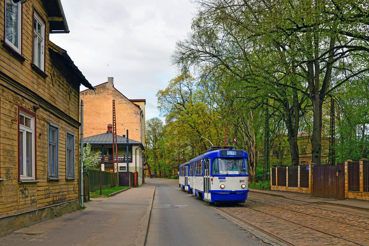 Рига, Tatra T3A № 30917
