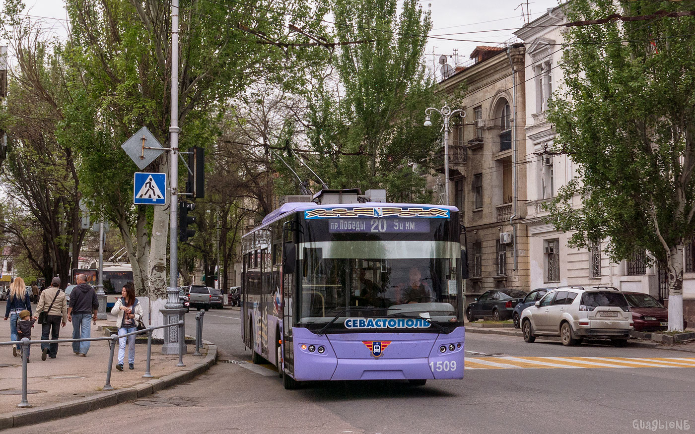 Sevastopole, LAZ E183A1 № 1509