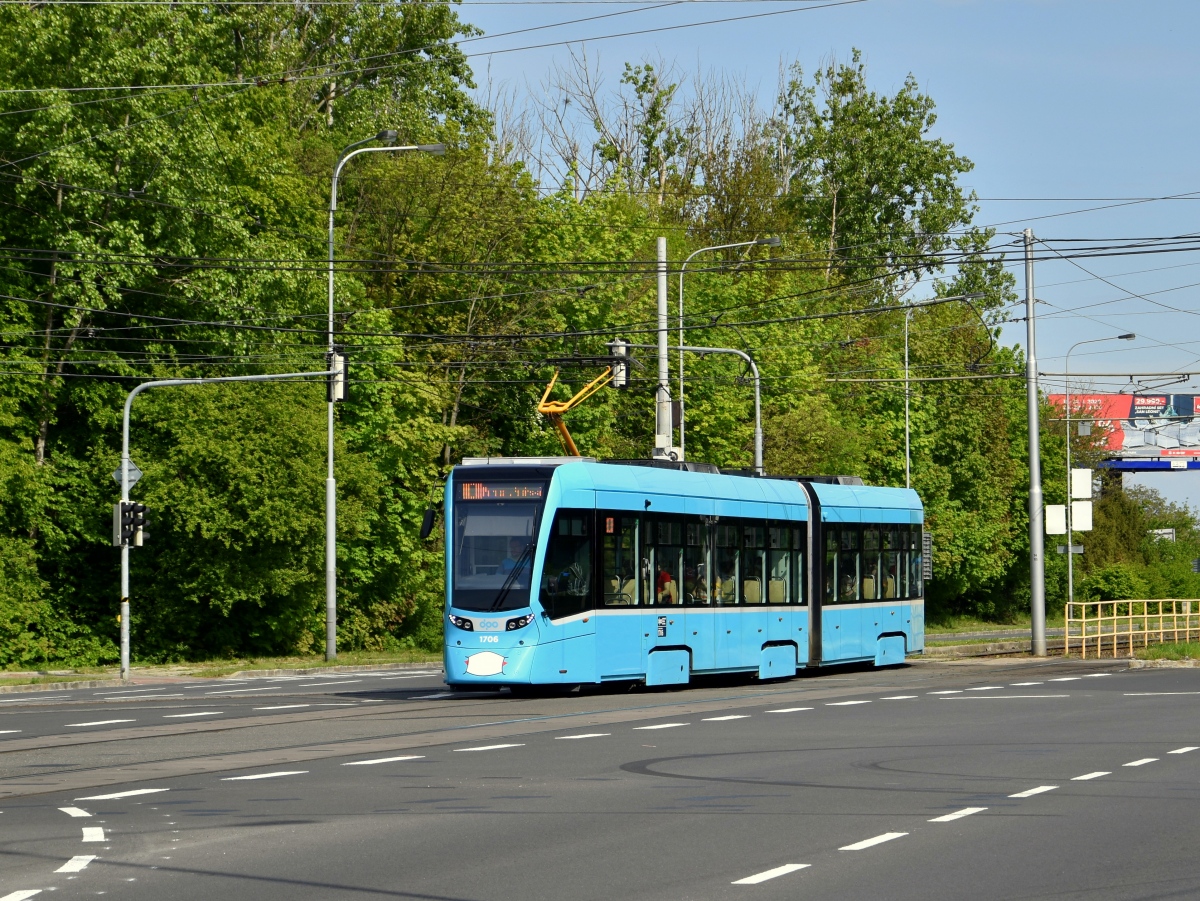 Острава, Stadler Tango NF2 № 1706 Острава, Stadler Tango NF2 № 1706