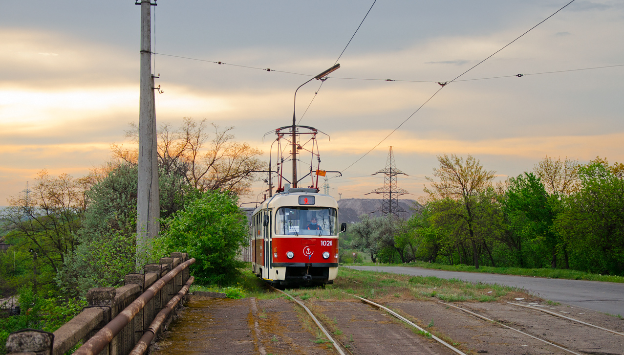 Мариуполь, Tatra T3SUCS № 1026