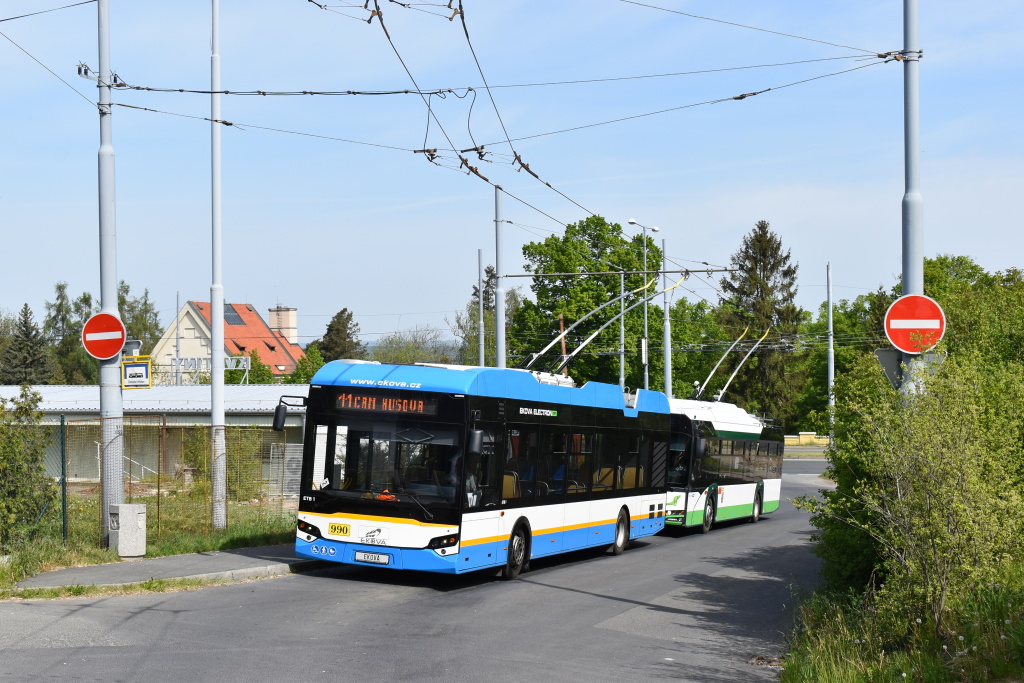 Пльзень, Ekova Electron 12T № 990