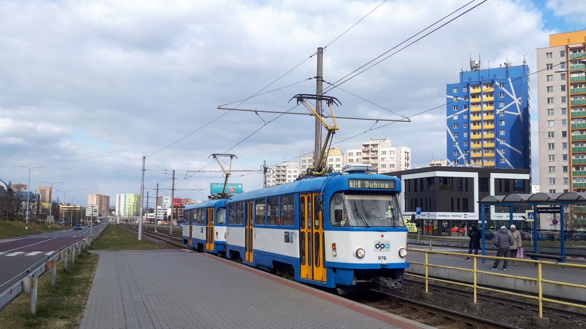 Острава, Tatra T3R.P № 976; Острава, Tatra T3R.P № 964