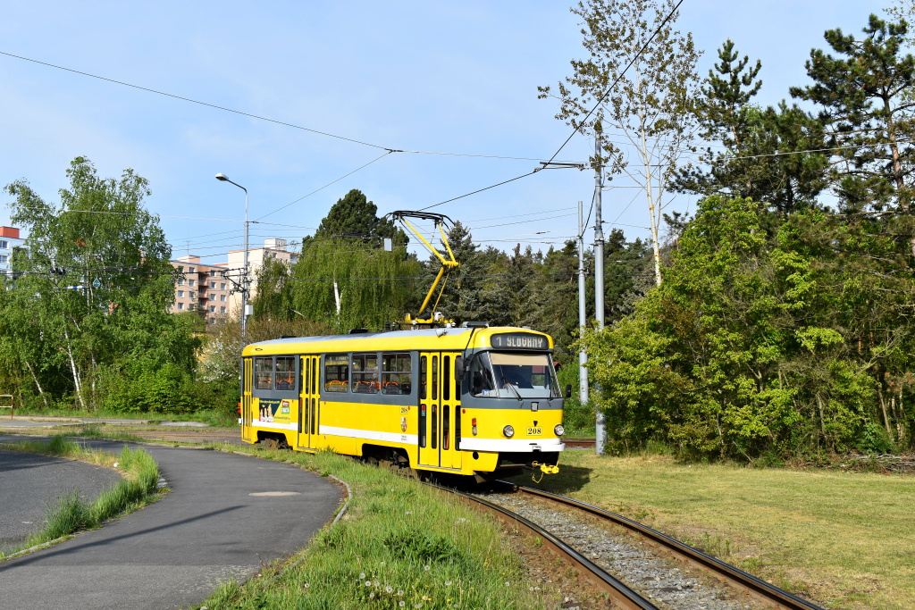 Пльзень, Tatra T3R.P № 208
