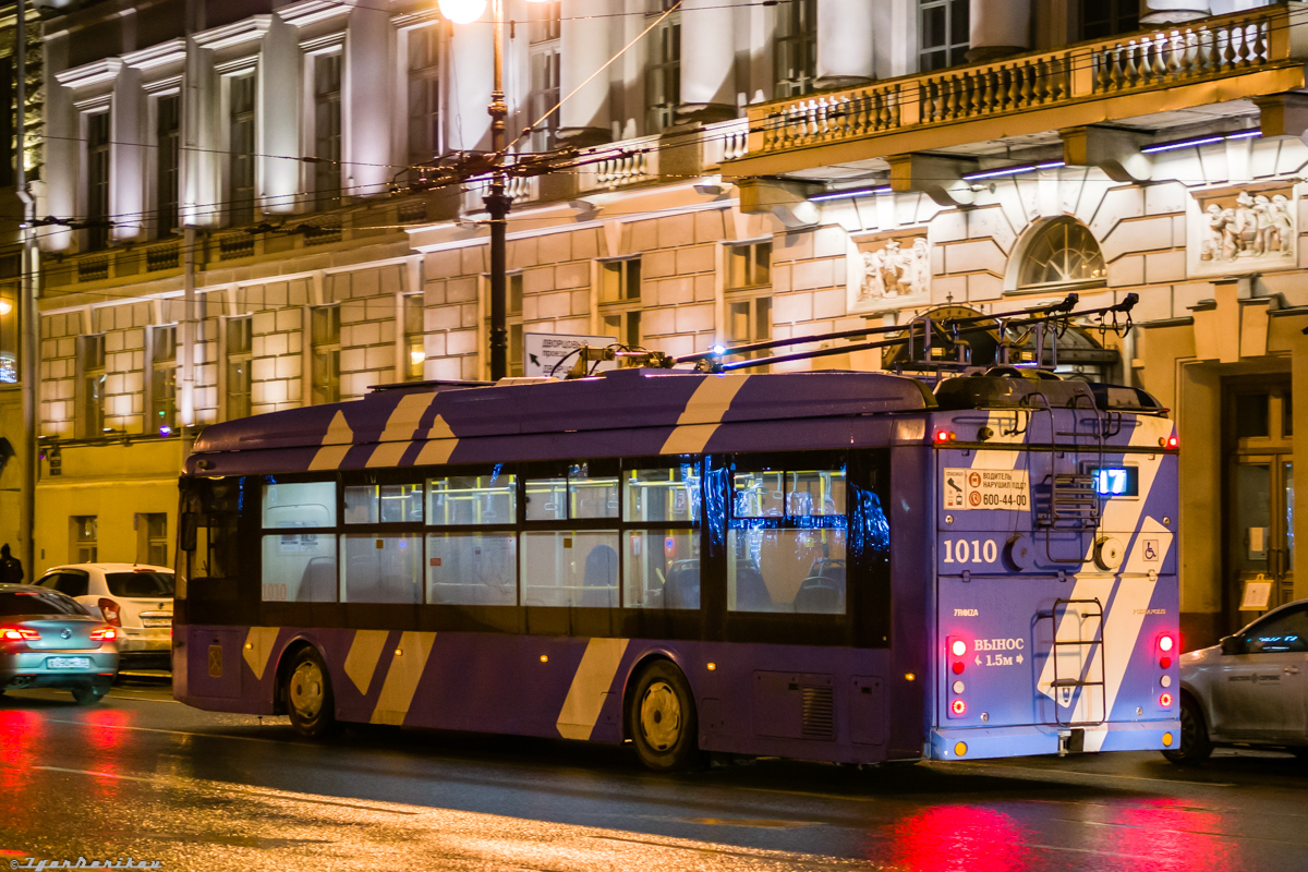 Санкт-Петербург, Тролза-5265.08 «Мегаполис» № 1010