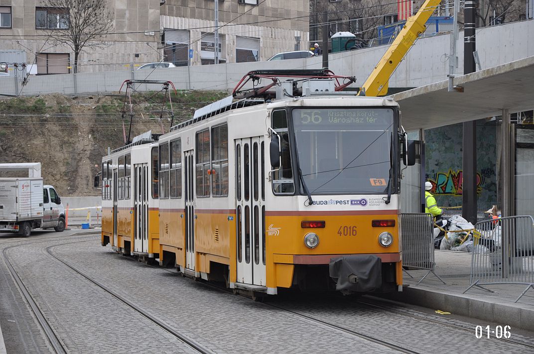 Будапешт, Tatra T5C5K2 № 4016