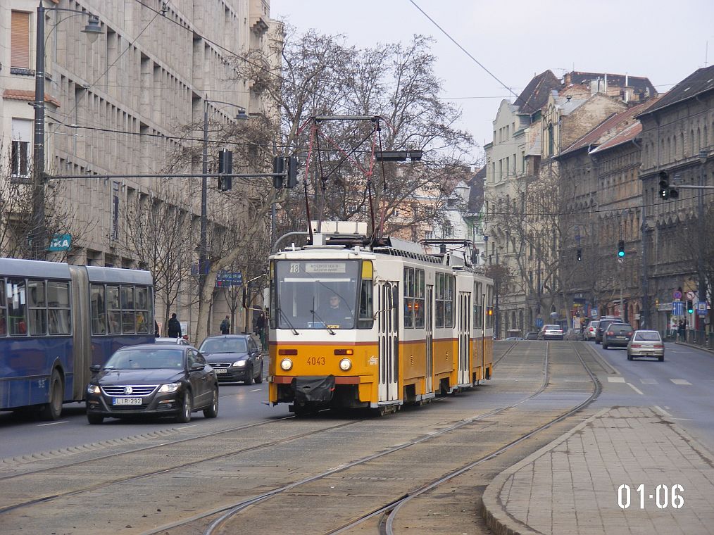 Будапешт, Tatra T5C5 № 4043