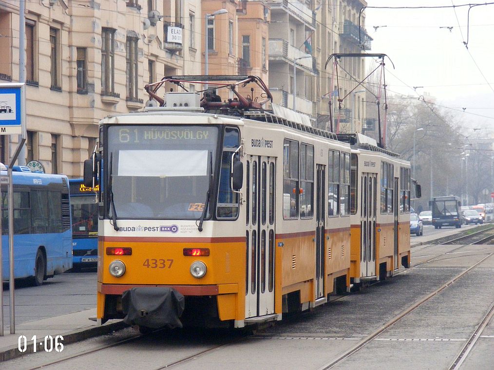 Будапешт, Tatra T5C5K2 № 4337