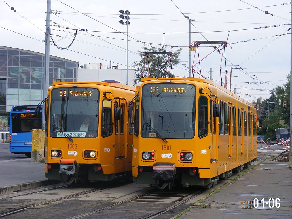 Будапешт, Duewag TW6000 № 1501