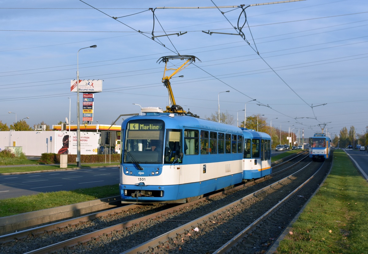 Острава, Tatra T3R.EV № 1301