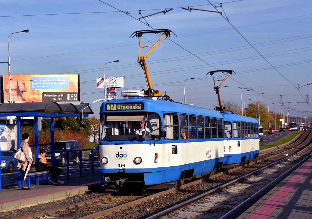 Острава, Tatra T3R.P № 994